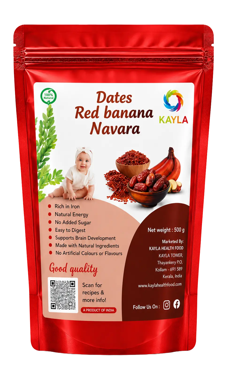 Dates Red Banana Navara Mix